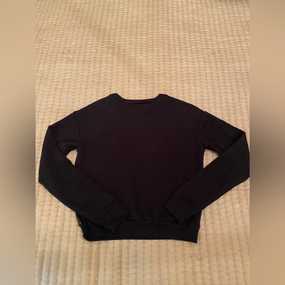 Hollister black sequin sweatshirt size xs - Picture 5 of 6